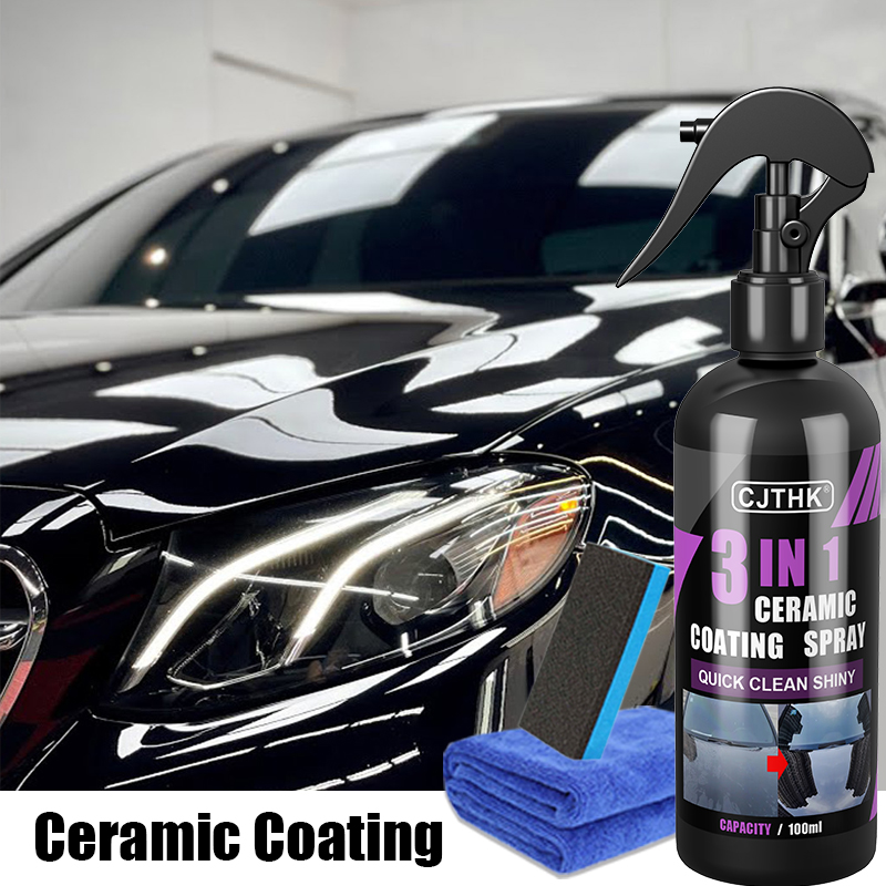 Nano Liquid Coating - 3-in-1 น้ำยาเคลือบเซรามิกนาโนสำหรับรถยนต์ ชั้นเคลือบนาโนคริสตัลกันน้ำ น้ำยาขัดสีรถ น้ำยาเคลือบนาโน