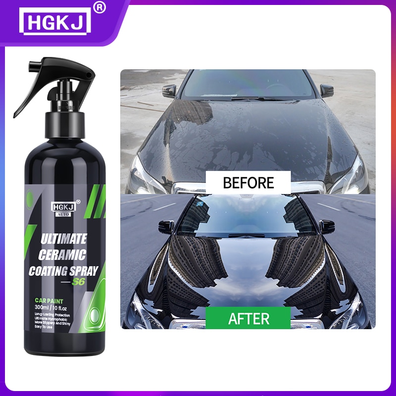 9H เซรามิค Coating Mobil Hydro - Oleophobic Coating Spray บทวิจารณ์และราคา