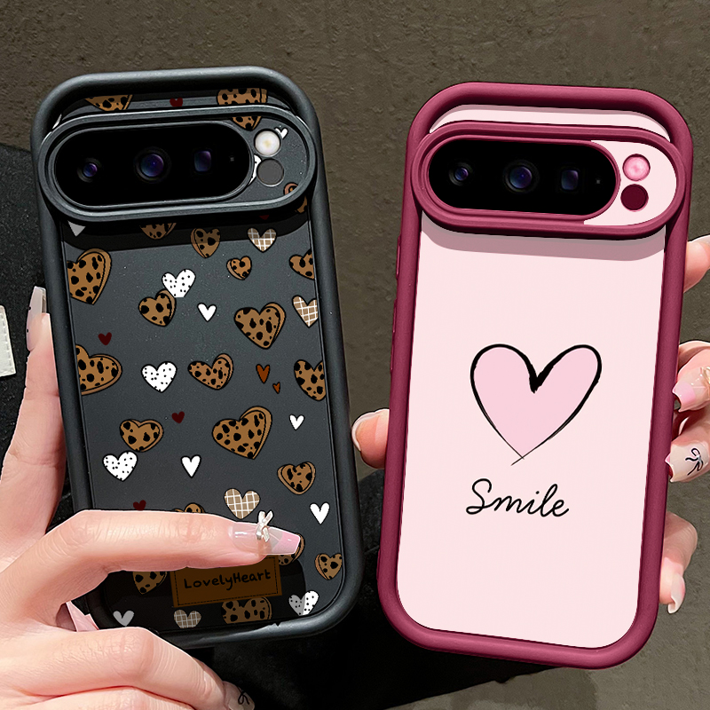 เคสโทรศัพท์ TPU ลายหัวใจ สำหรั - Google Pixel 9 Pro บทวิจารณ์และราคา