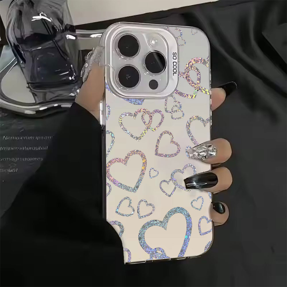 เคสลายหัวใจสีสันสดใส สำหรับ iP - Apple Iphone 15 บทวิจารณ์และราคา