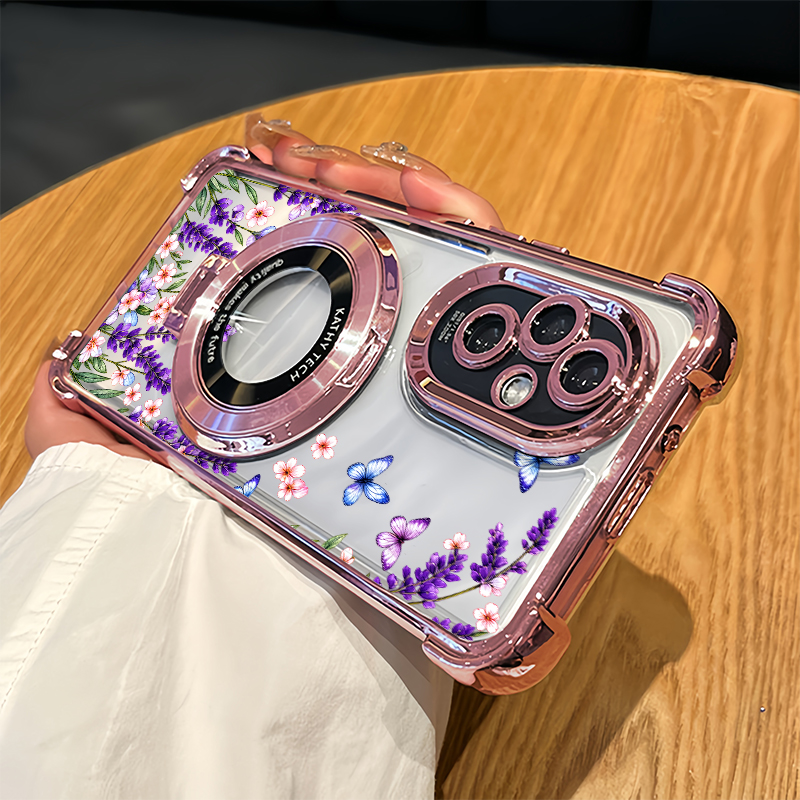 เคสโทรศัพท์ลายผีเสื้อสีม่วง สำ - Oppo A78 บทวิจารณ์และราคา